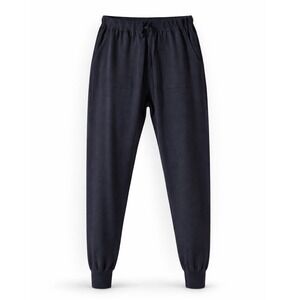 John Smedley x Todd Snyder Men's Navy 100% Merino Wool Knit Joggers- XXL